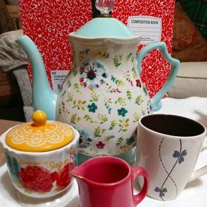 Pioneer Woman etal. Tea Set Bundle